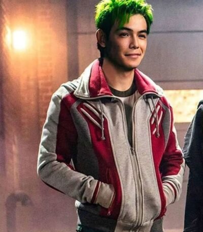 Ryan Potter Titans Gar Logan Bomber Jacket