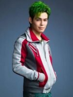 Ryan Potter Titans Gar Logan Bomber Jacket - Image 5