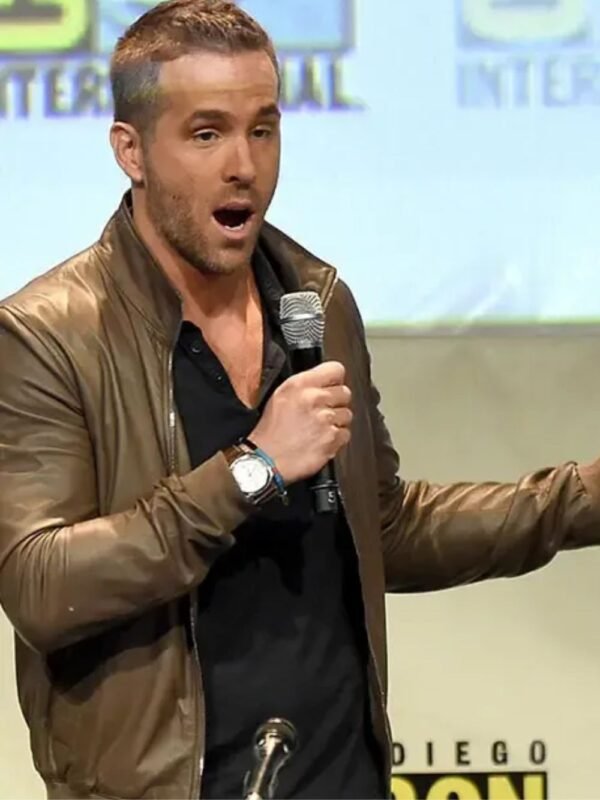 Ryan Reynolds Deadpool 3 Leather Jacket
