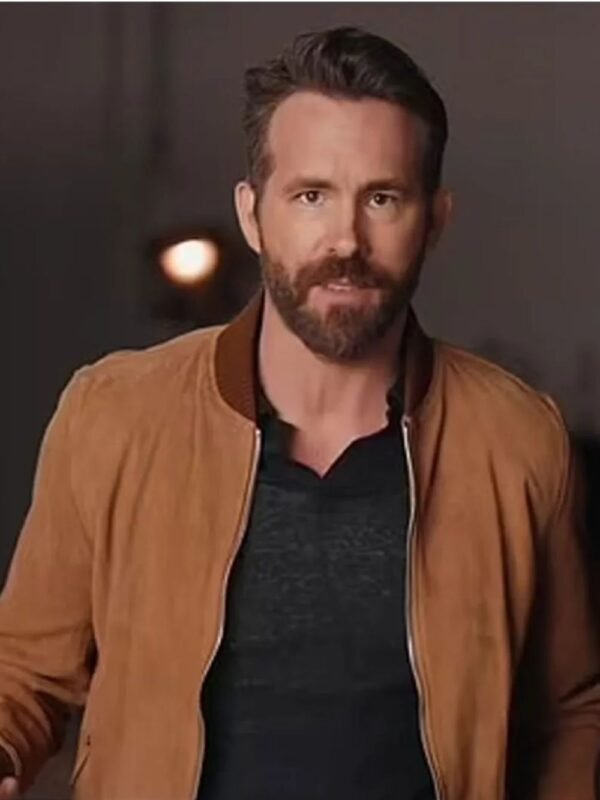 Ryan Reynolds The Adam Project Brown Bomber Jacket