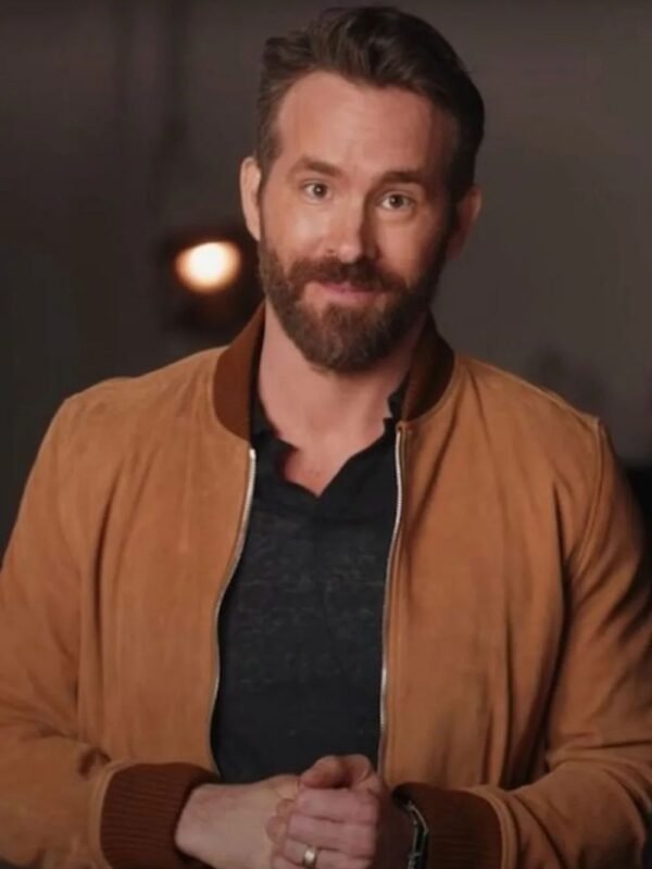 Ryan Reynolds The Adam Project Brown Bomber Jacket