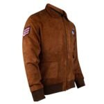 Ryo Hazuki Video Game Shenmue 3 Brown Bomber Jacket