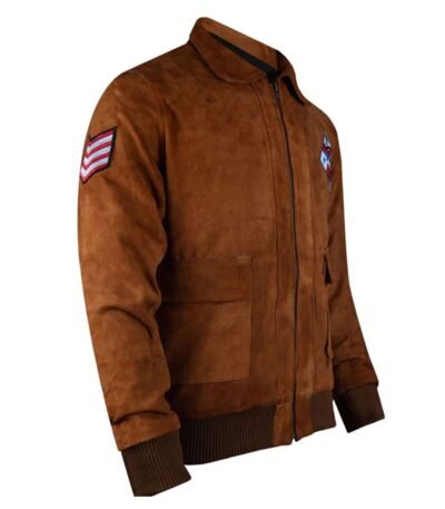 Ryo Hazuki Video Game Shenmue 3 Brown Bomber Jacket