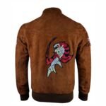 Ryo Hazuki Video Game Shenmue 3 Brown Bomber Jacket