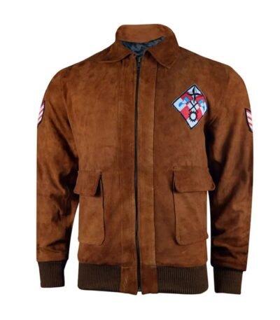 Ryo Hazuki Video Game Shenmue 3 Brown Bomber Jacket