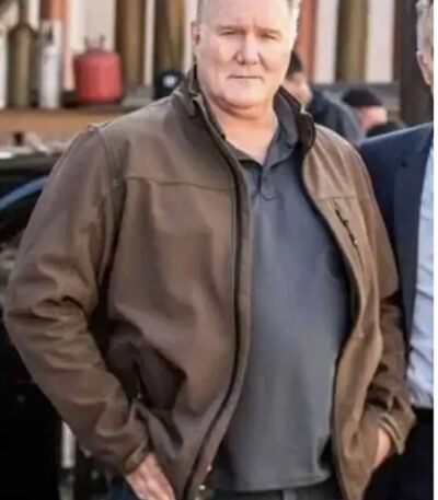 S.W.A.T. 2023 Michael McGrady Brown Jacket