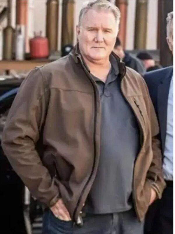 S.W.A.T. 2023 Michael McGrady Brown Jacket