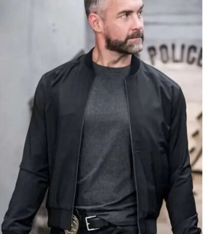 S.W.A.T. Jay Harrington Black Bomber Jacket
