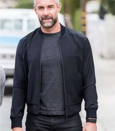 S.W.A.T. Jay Harrington Black Bomber Jacket
