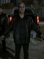 S.W.A.T. Raff Anoushian Black Leather Jacket
