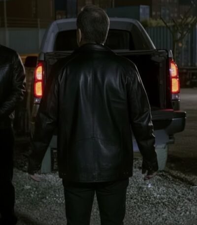 S.W.A.T. Raff Anoushian Black Leather Jacket