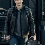 S.W.A.T. S03 Alex Russell Black Leather Jacket