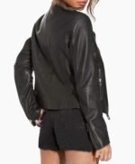 S.W.A.T. S05 Lina Esco Moto Black Leather Jacket