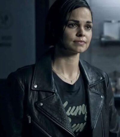 S.W.A.T. S05 Lina Esco Moto Black Leather Jacket