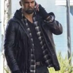 S.W.A.T. S06 Shemar Moore Black Leather Jacket