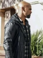 S.W.A.T. S06 Shemar Moore Black Leather Jacket