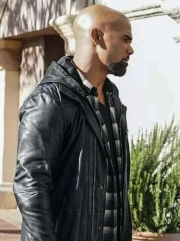 S.W.A.T. S06 Shemar Moore Black Leather Jacket