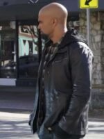 S.W.A.T. S06 Shemar Moore Black Leather Jacket