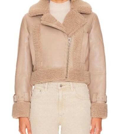 Sabina Gadecki Fire Country S02 Shearling Jacket