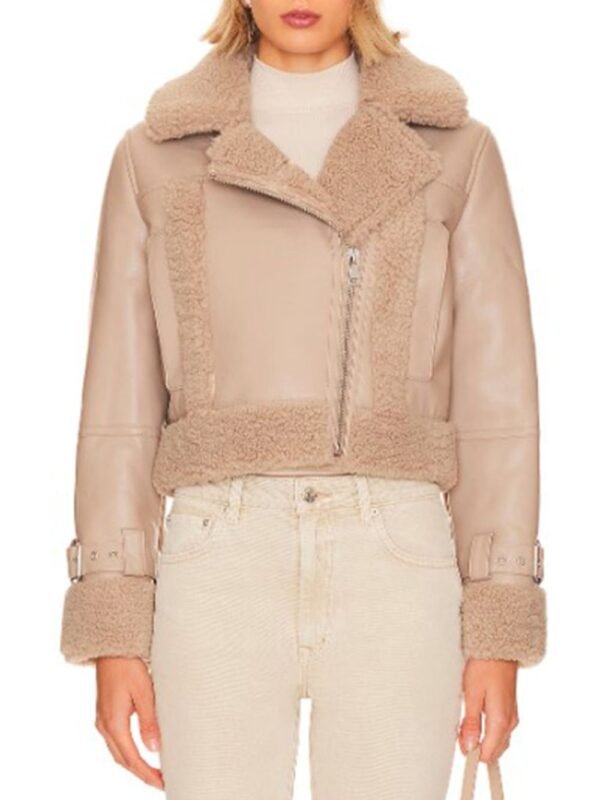 Sabina Gadecki Fire Country S02 Shearling Jacket