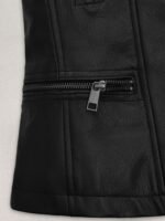 Salma Hayek The Hitman's Wife's Bodyguard Leather Black Jacket