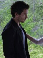 Salvation Santiago Cabrera Black Suede Leather Jacket