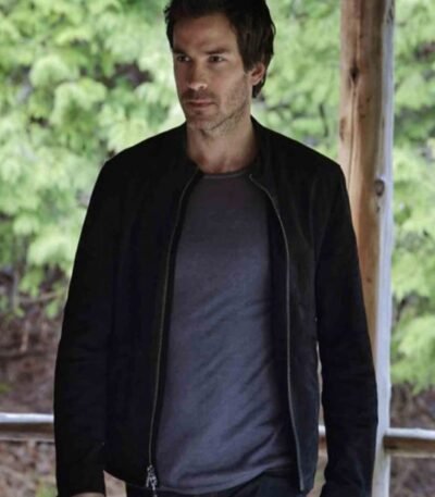 Salvation Santiago Cabrera Black Suede Leather Jacket