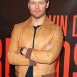 Sam Heughan Bloodshot Event Bomber Jacket
