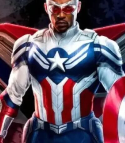 Sam Wilson Captain America Brave New World 2025 Leather Jacket