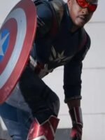 Sam Wilson Captain America Brave New World 2025 Leather Jacket