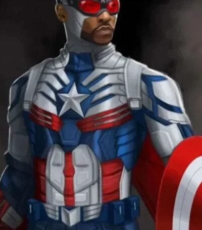 Sam Wilson Captain America Brave New World 2025 Leather Jacket