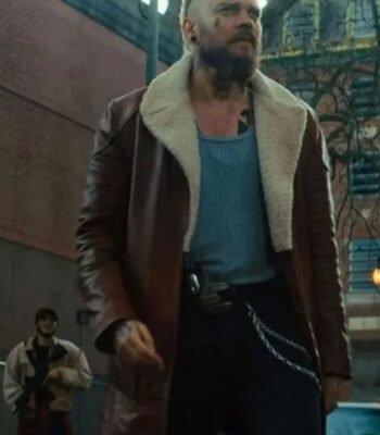 Samaritan 2022 Cyrus Fur Collar Leather Jacket