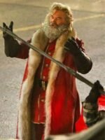 Santa Claus The Christmas Chronicles Shearling Fur Long Coat
