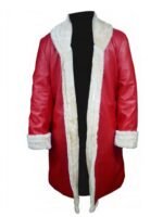 Santa Claus The Christmas Chronicles Shearling Fur Long Coat