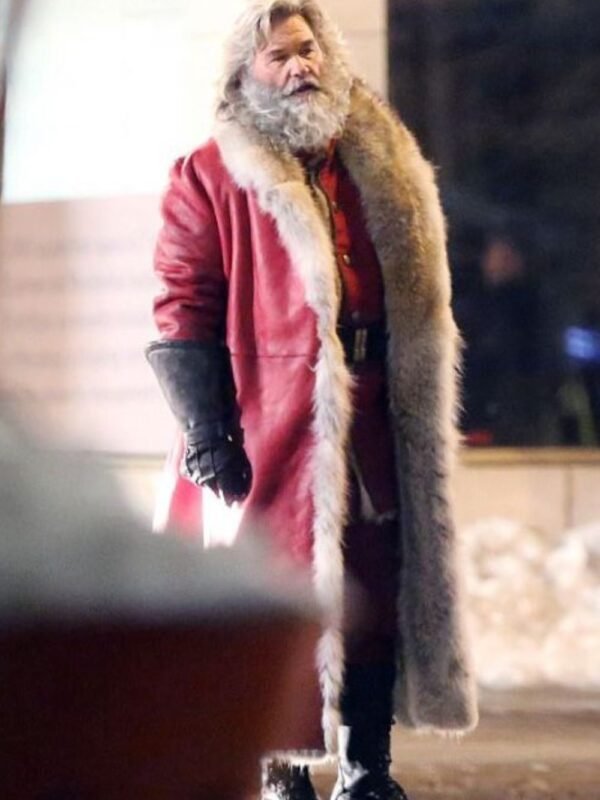Santa Claus The Christmas Chronicles Shearling Fur Long Coat