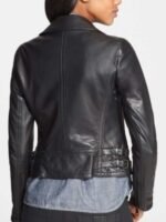 Scarlett Johansson Captain America Civil War Leather Jacket