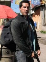 Scott Adkins John Wick Chapter 4 Black Leather Jacket