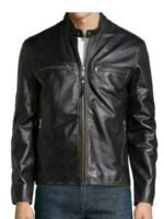 Scott Adkins John Wick Chapter 4 Black Leather Jacket