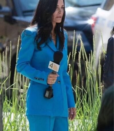 Scream 6 Gale Weathers Blue Suit