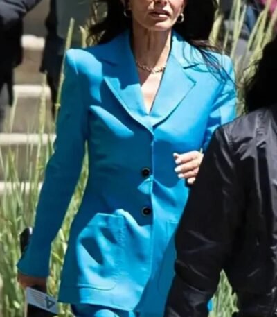 Scream 6 Gale Weathers Blue Suit