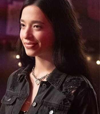 Scream Amber Freeman Black Denim Trucker Jacket