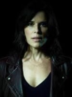Scream Neve Campbell Black Biker Leather Jacket