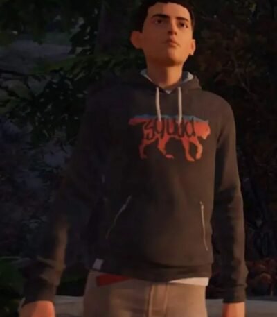 Sean Diaz Life Is Strange 2 Game Grayish Blue Hoodie