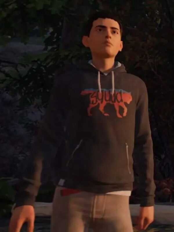 Sean Diaz Life Is Strange 2 Game Grayish Blue Hoodie