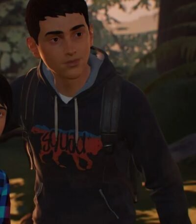 Sean Diaz Life Is Strange 2 Game Grayish Blue Hoodie