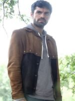 Sean Teale The Gifted Suede Leather Brown Jacket