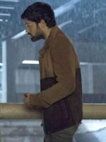 Sean Teale The Gifted Suede Leather Brown Jacket