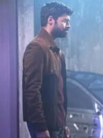 Sean Teale The Gifted Suede Leather Brown Jacket