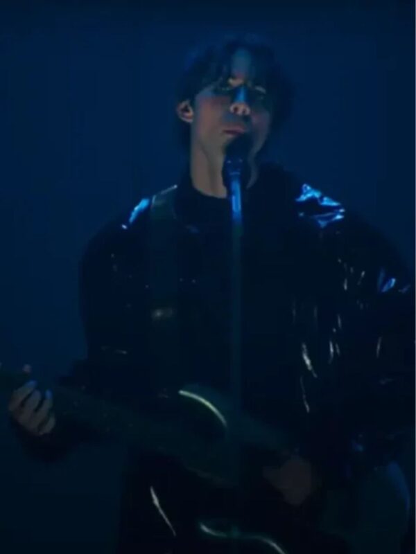 Sebastián Langarica Rebelde Black Leather Coat