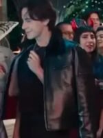 Sebastián Langarica Rebelde Black Leather Jacket